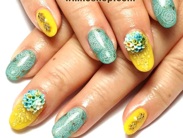Spring Blossom Nails