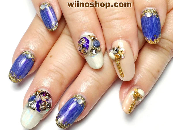 Handmade Rhinestone Jewelry Nails