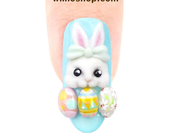 Easter Eggs & Bunny Nail