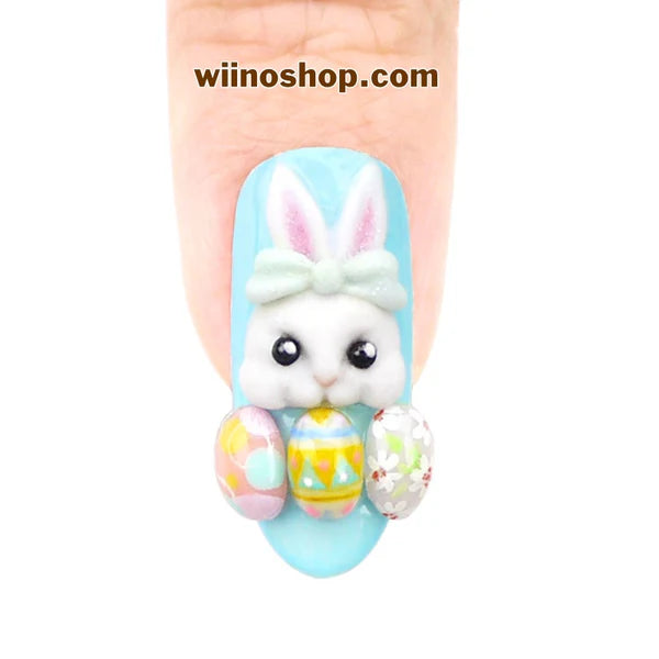 Easter Eggs & Bunny Nail