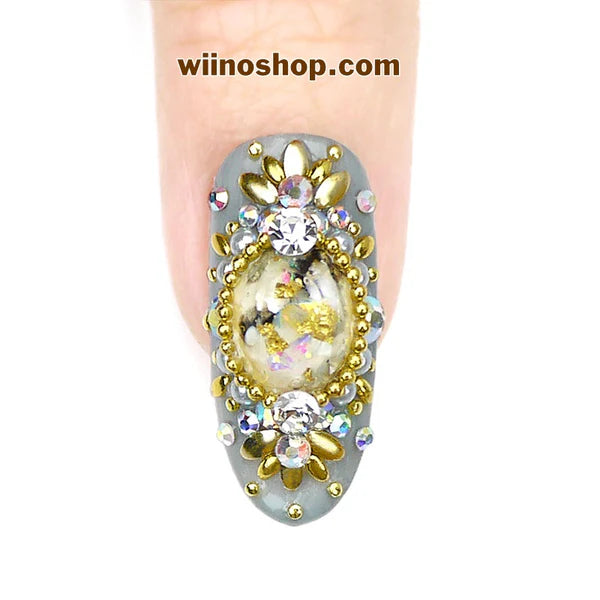 Rhinestone Jewelry Nail