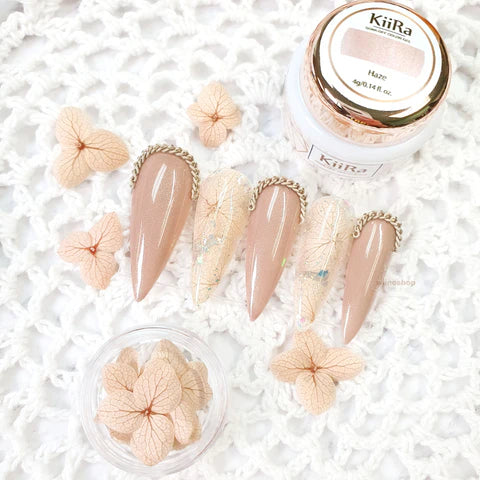 Spring Pastel Caramel Nails