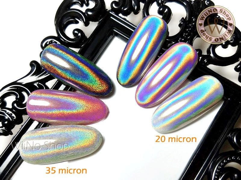 Holographic Mermaid Dust (20/35 micron) – WiiNo Shop