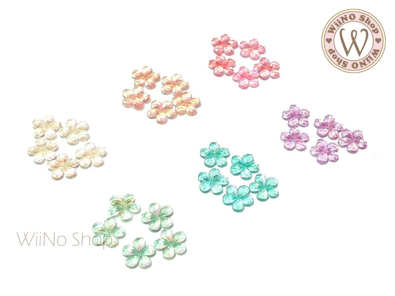 300 Cabochon Rotondi Piatti In Acrilico 7mm - Colori Assortiti Per Unghie, Gioielli, Hobby - Foto 1