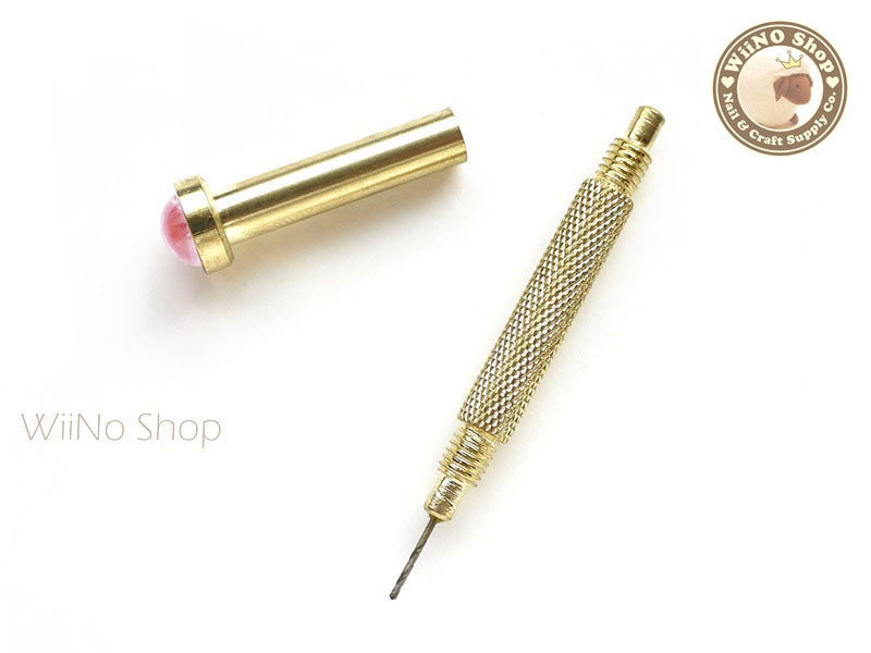 Nail Art Charm Drill, Gold Hand Drills – Global Beauty Supply